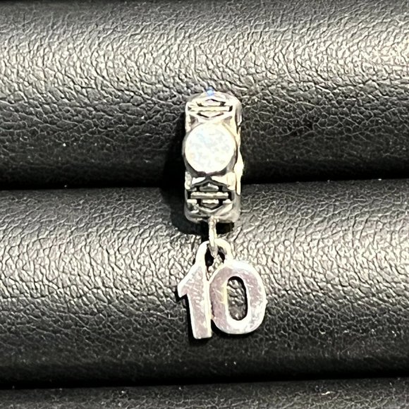 HARLEY DAVISDON 10 YEAR ANNIVERSARY RIDE BEAD - Picture 1 of 4